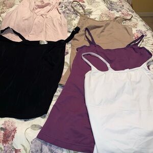 Maidenform Camisoles in Purple and Cream